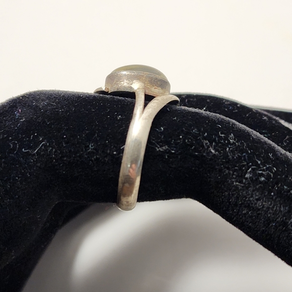Sterling silver & citrine ring - Picture 2 of 4